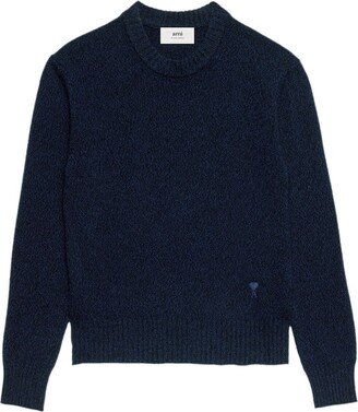 Logo-Embroidered Cashmere Jumper-AC