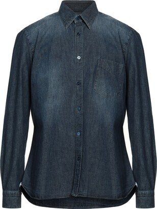 DANDYLIFE by BARBA Denim Shirt Blue-AA