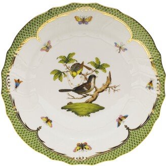 Rothschild Bird Green Border Dinner Plate #1