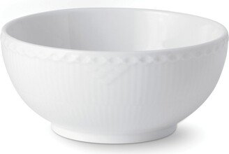 Fluted Half Lace Bowl