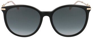 Round Frame Sunglasses-BI