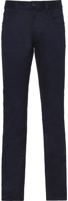 Five-Pocket Straight-Leg Trousers-AB