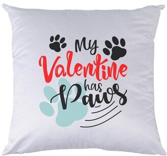 Valentine's Day Home Decor | Dog Lover Gift Decorative Pillows Pink Heart Decoration Valentines Throw Pillow Valentine Gifts