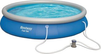 Samuel Alexander Bestway Fast Set 9,677L Swimming Paddling Pool Set 15' x 33/4.57m x 8