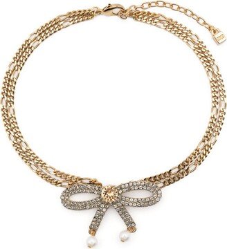 Bow Curb-Chain Necklace