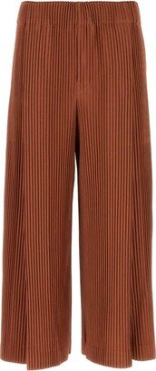 Cropped Wide-Leg Pants