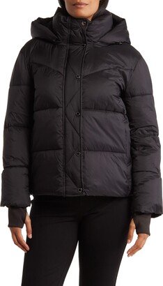 Hooded Puffer Jacket-BJ