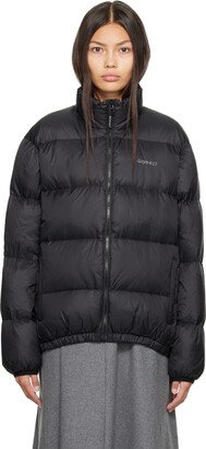 Black Puffer Down Jacket-AB