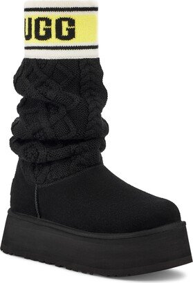 Classic Sweater Letter Boot