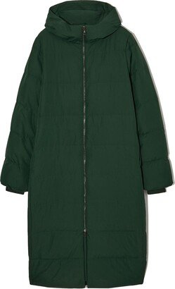 Down Jacket Dark Green-AA