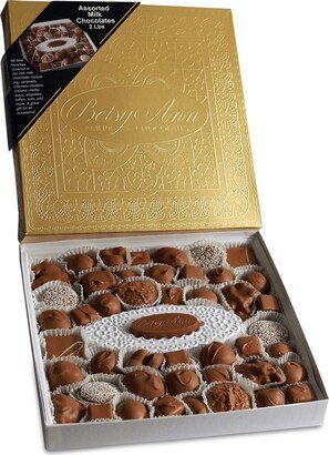 Betsy Ann Chocolates 32oz Assortment Gift Box, Approximately 48 Pieces