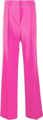 Straight-Leg Wool Trousers-AA