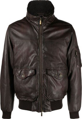 Folco` Leather Jacket