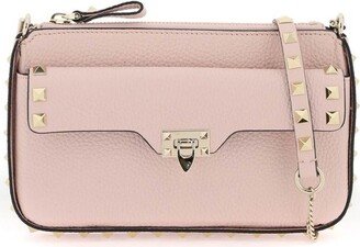 Garavani Rockstud Zip-Up Clutch Bag