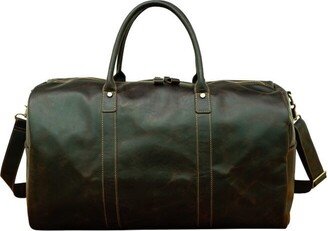 Touri Genuine Leather Holdall - Dark Brown