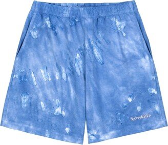 Logo-Embroidered Cotton Track Shorts-AC