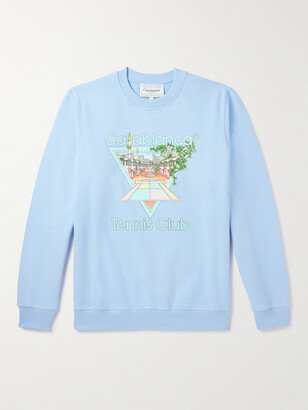 Printed Organic Cotton-Jersey Sweatshirt