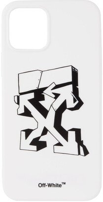 White Arrow iPhone 12/12 Case