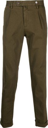 Logo-Tag Tapered Trousers