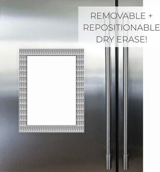 Removable Dry Erase Modern Notes Board || Damage Free Dorm Room Decor Refrigerator Fridge Wall 03-017-069