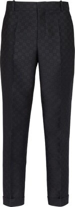 PB Monogram-jacquard trousers