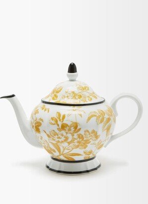 Herbarium Floral Porcelain Teapot