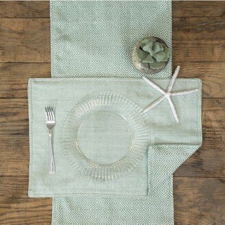 Diamond Sea Glass Placemat Set of 6