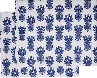 Pineapple-Print Tablemats (Set Of 2)