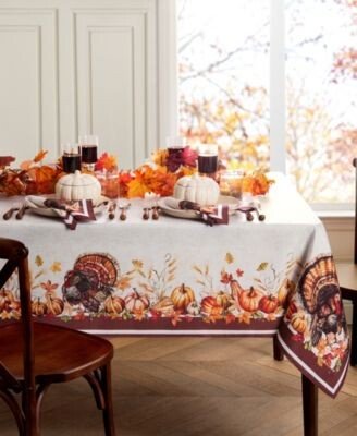 Autumn Heritage Turkey Table Linens Collection