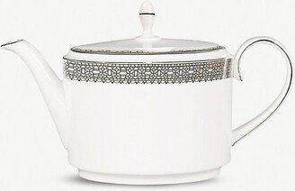 Lace Platinum Teapot 13cm