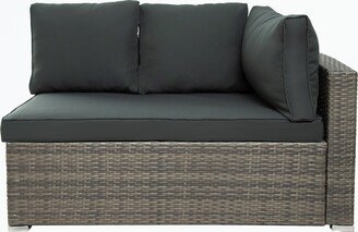 7-Piece Patio Wicker Sofa