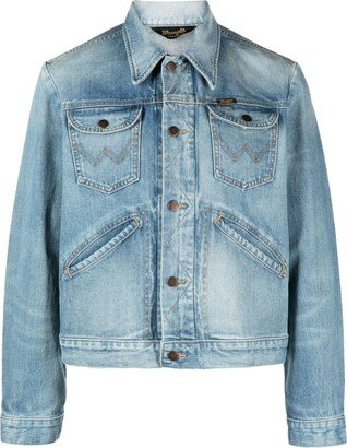 x Wrangler button-down denim jacket