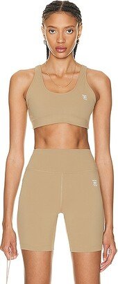 Runner Sports Bra in Beige