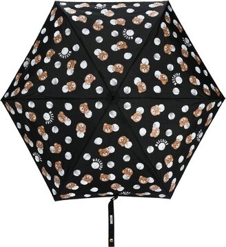 Teddy Bear-Print Super Mini Umbrella