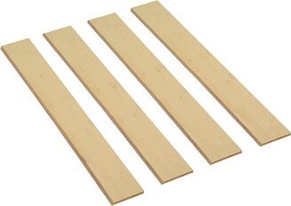 4 Pc Bed Slats Boards Detached Queen