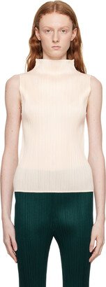 Beige New Colorful Basics 3 Turtleneck