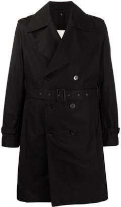 ST ANDREWS belted trench coat