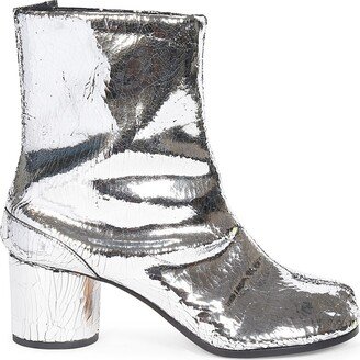 Tabi 80 Metallic Leather Ankle Boots