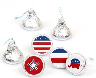 Big Dot Of Happiness Election (R) Political Party Round Sticker Favors Labels Fit Round Candy 108 Ct