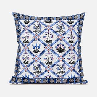 Amrita Sen Designs Amrita Sen Mughal Art Indoor Outdoor Pillow