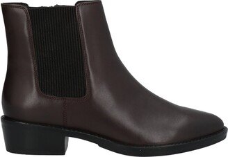 Ankle Boots Dark Brown-AE