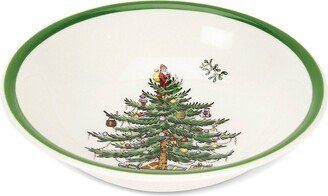 Set Of 4 Christmas Tree Ascot Cereal Bowls-AA