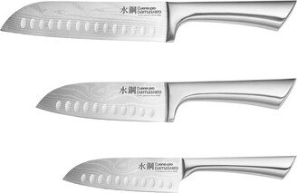 Cuisine::Pro Damashiro 3Pc Santoku Knife Set-AA