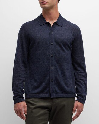 Men's Geon Linen-Blend Cardigan