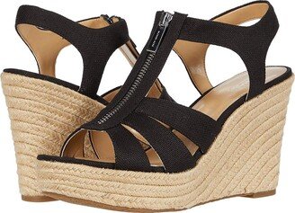 Berkley Wedge (Black) Women's Shoes