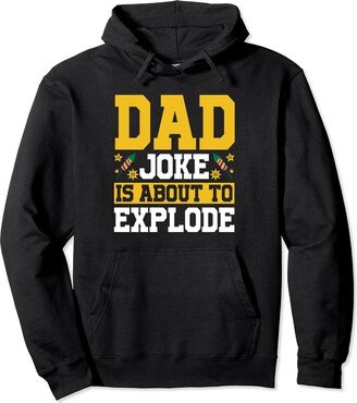 Dad and father Dad's Official Dad Joke Pullover Hoodie