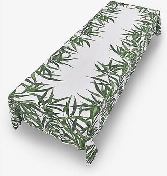 Summerill And Bishop Les Palmiers Leaf Linen Tablecloth 165x380cm