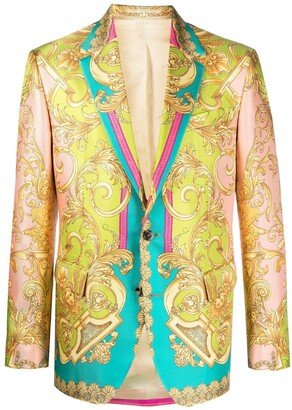 Baroque Single-Breasted Blazer