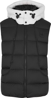 Bushwick Black Quilted Shell Gilet