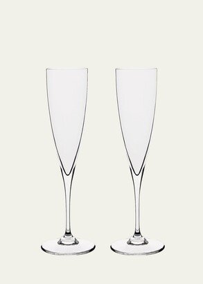 Dom Perignon Champagne Flutes, Set of Two